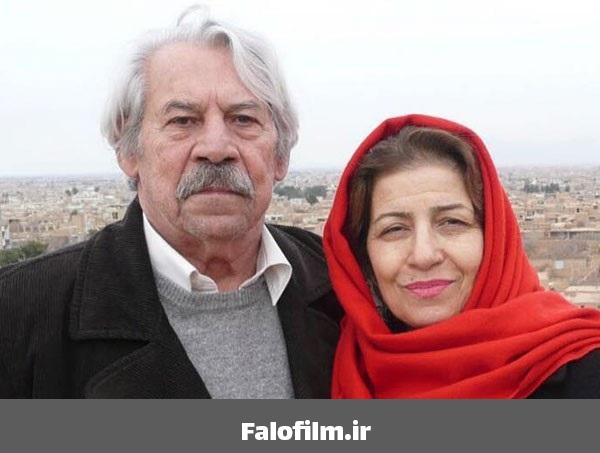 احترام برومند و همسرش