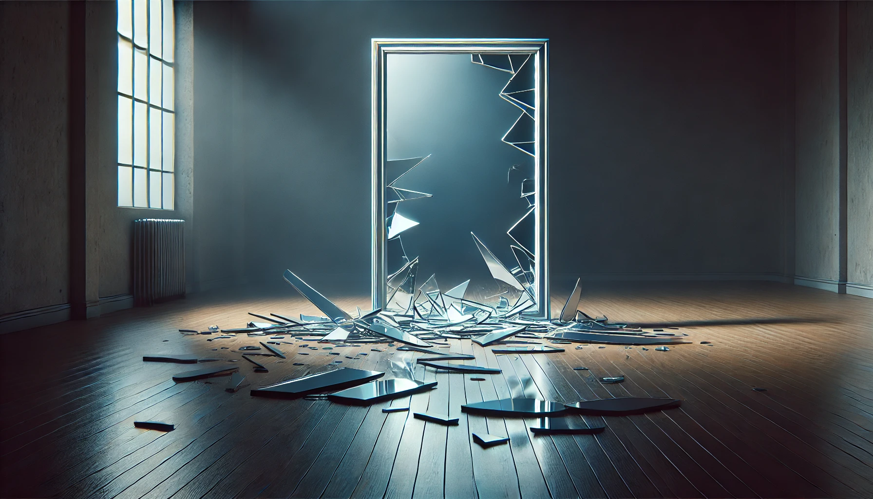 شیشه شکسته در خواب