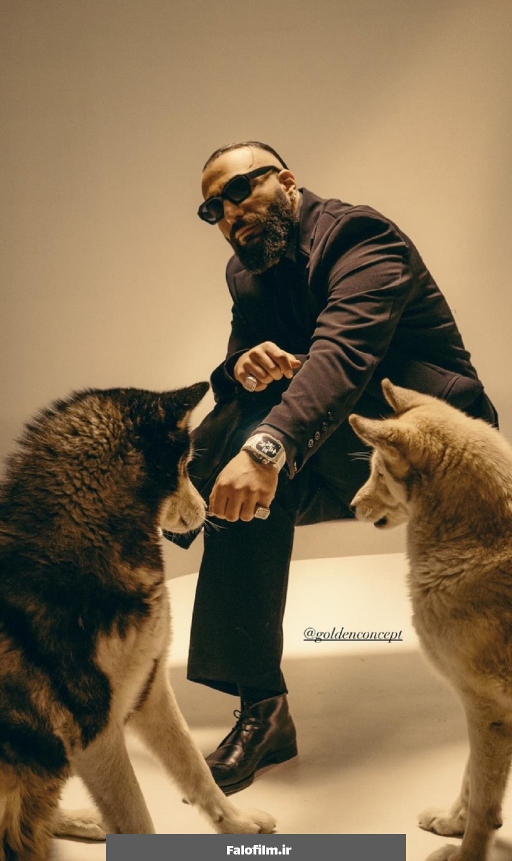 عکس جدید حمید صفت در اینستاگرام