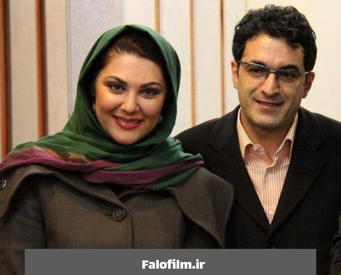 عکس لاله اسکندری و همسرش