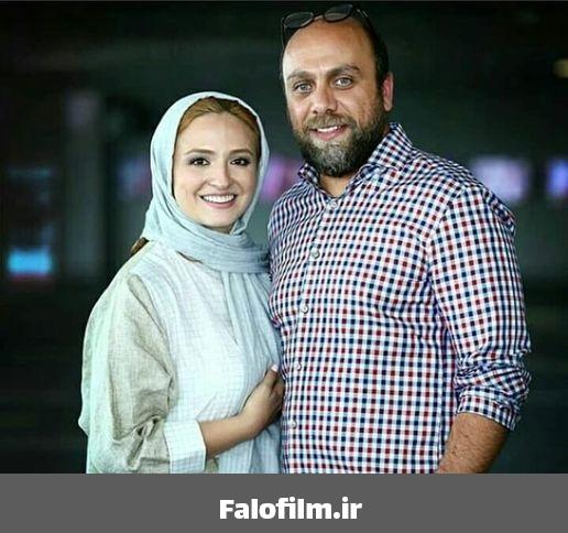 گلاره عباسی و همسرش