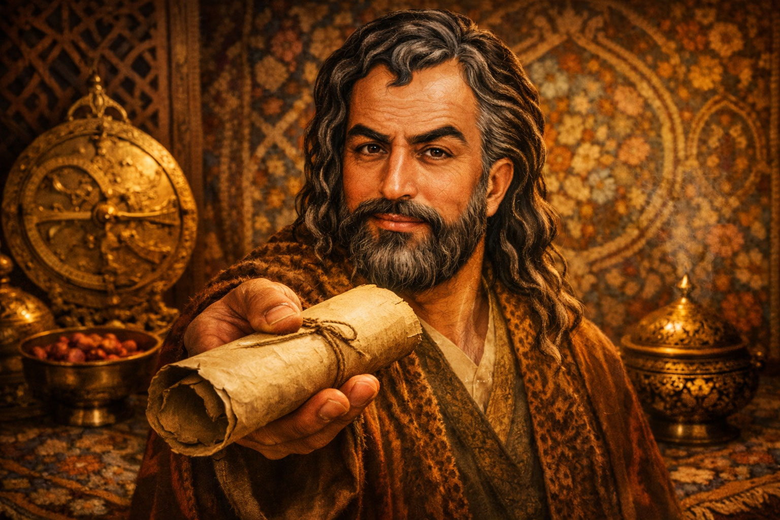 یک عکس از چهره حافظ