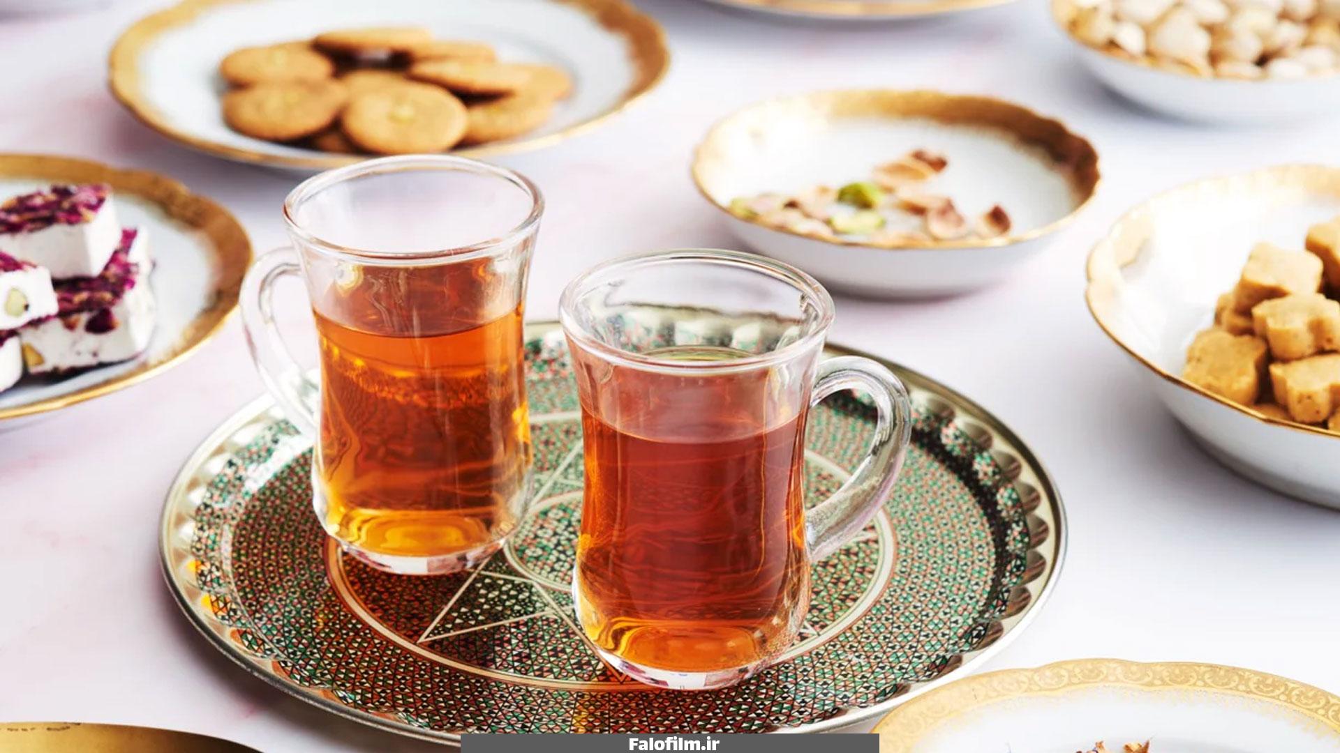 دو استکان چای