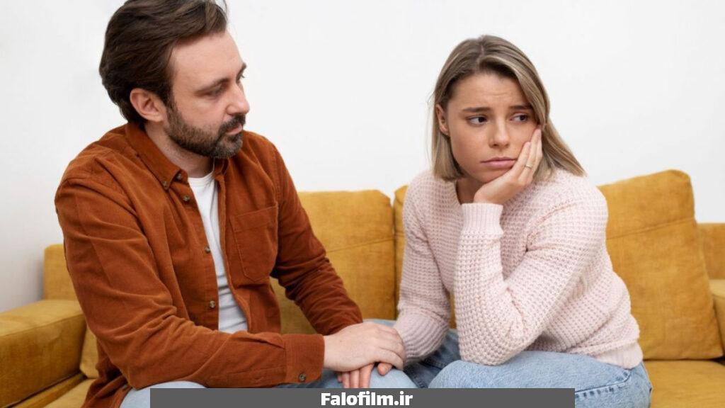 عکس یک زوج ناراحت