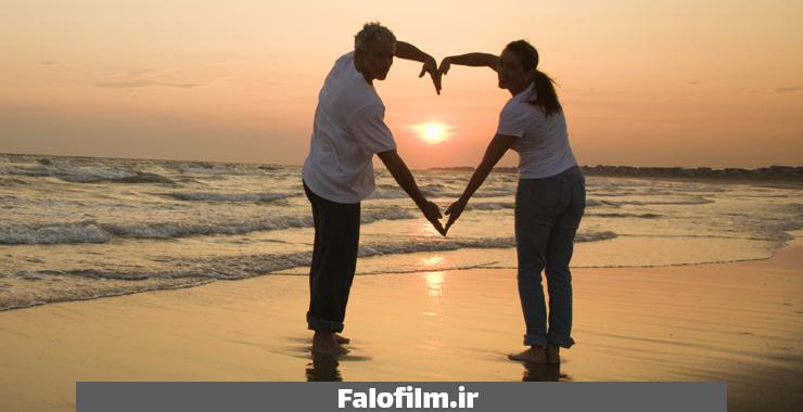 عکس یک زوج در یک رابطه سالم عاشقانه