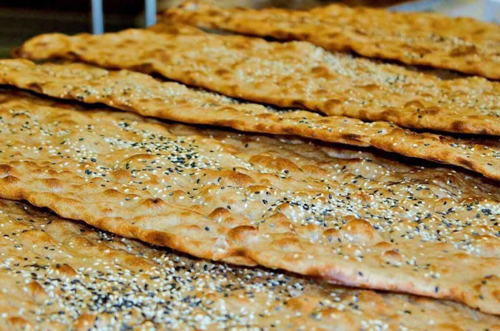عکس نان سنگک