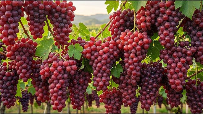 عکس انگور قرمز