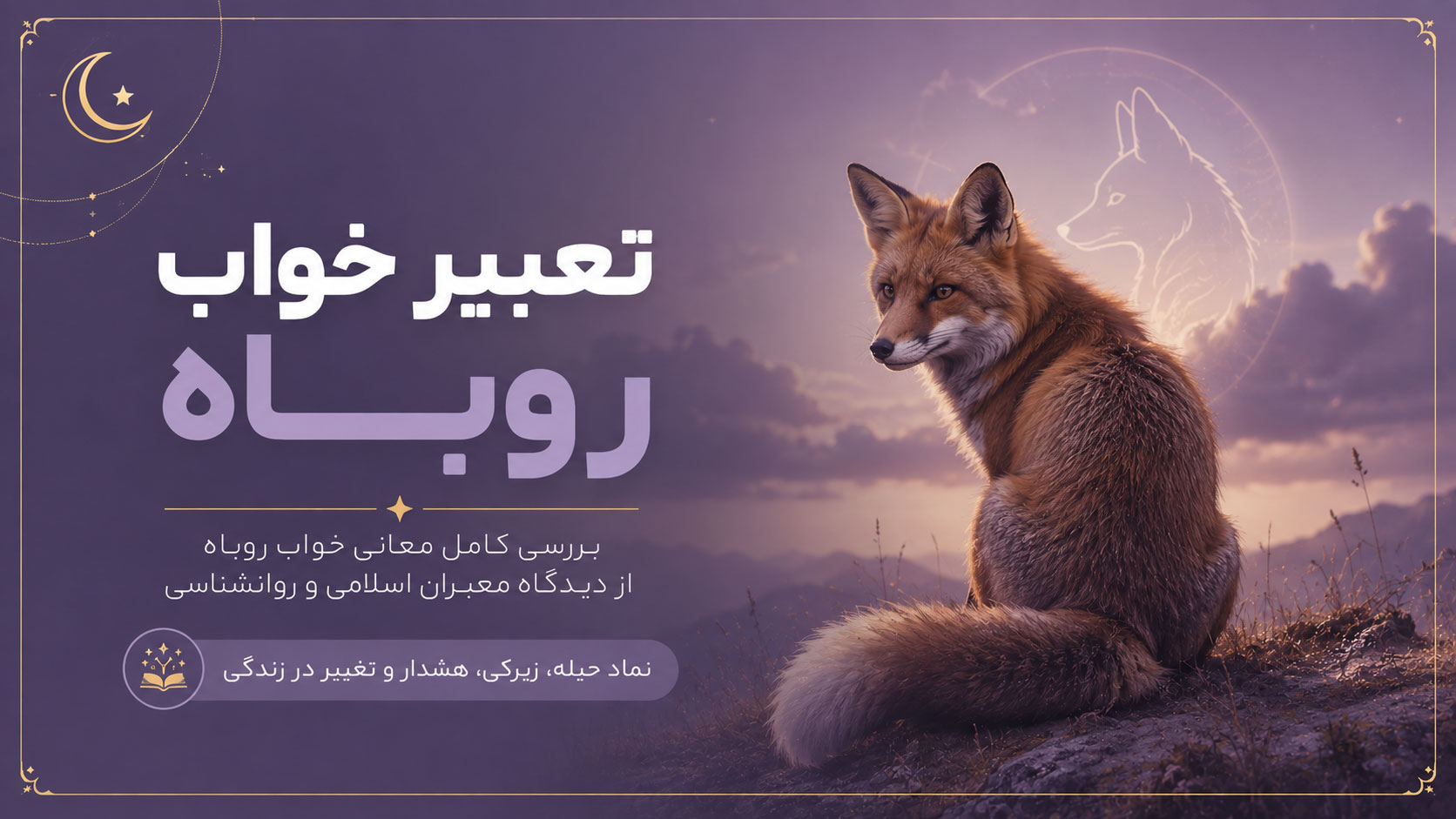 در حال حاضر در حال تماشای این مورد هستید تعبیر خواب روباه؛ هشداری برای روابط عاطفی و اجتماعی